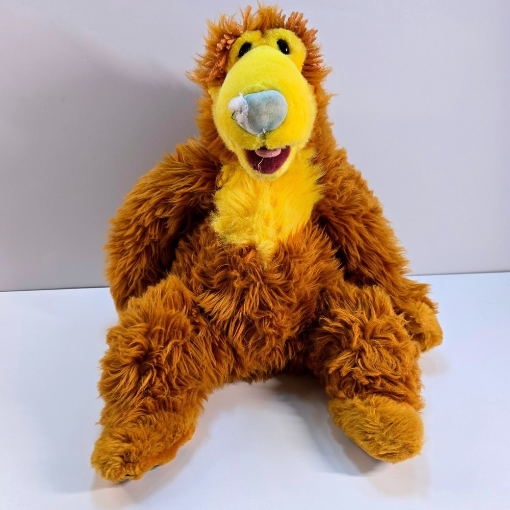 Vintage Bear in the Big Blue House Plush 18" Disney Store Jim Henson READ